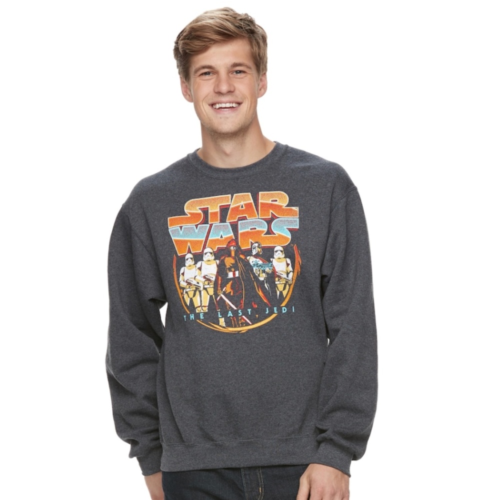 Star Wars The Last Jedi Retro Sweatshirt